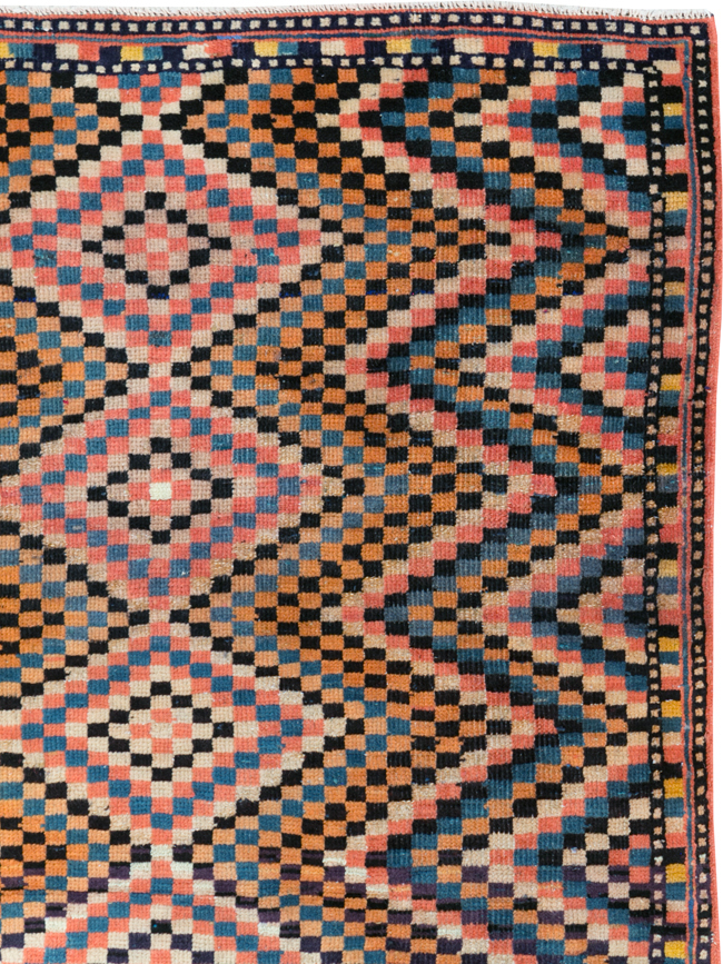 Vintage Persian Mahal Rug, No.28060 - Gsblank