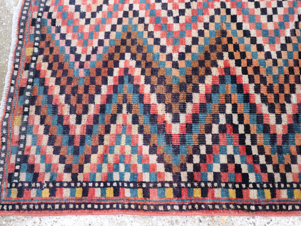 Vintage Persian Mahal Rug, No.28060 - Gsblank