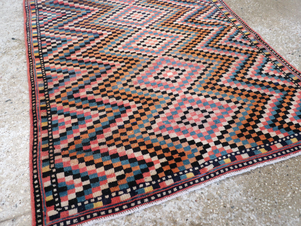 Vintage Persian Mahal Rug, No.28060 - Gsblank