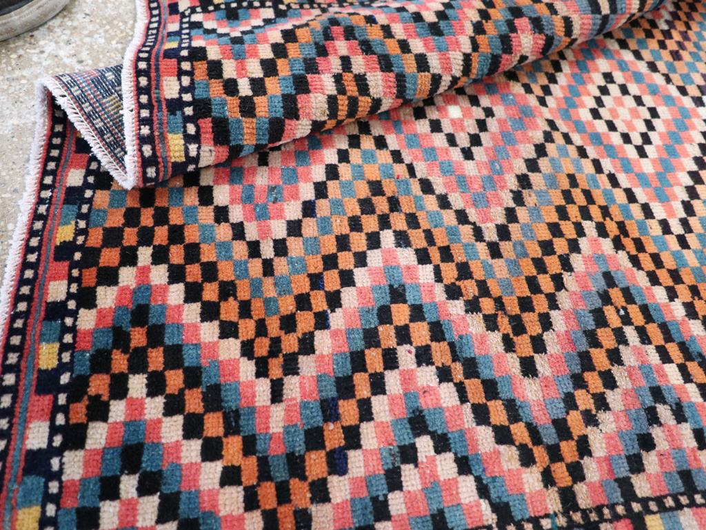 Vintage Persian Mahal Rug, No.28060 - Gsblank