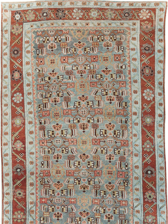 Vintage Persian Malayer Runner, No.28066 - Gsblank