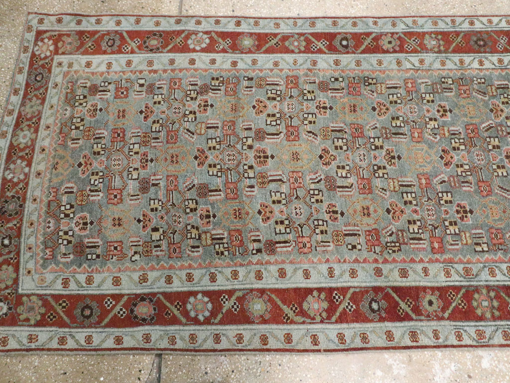 Vintage Persian Malayer Runner, No.28066 - Gsblank