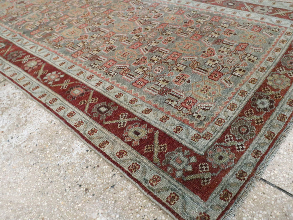 Vintage Persian Malayer Runner, No.28066 - Gsblank