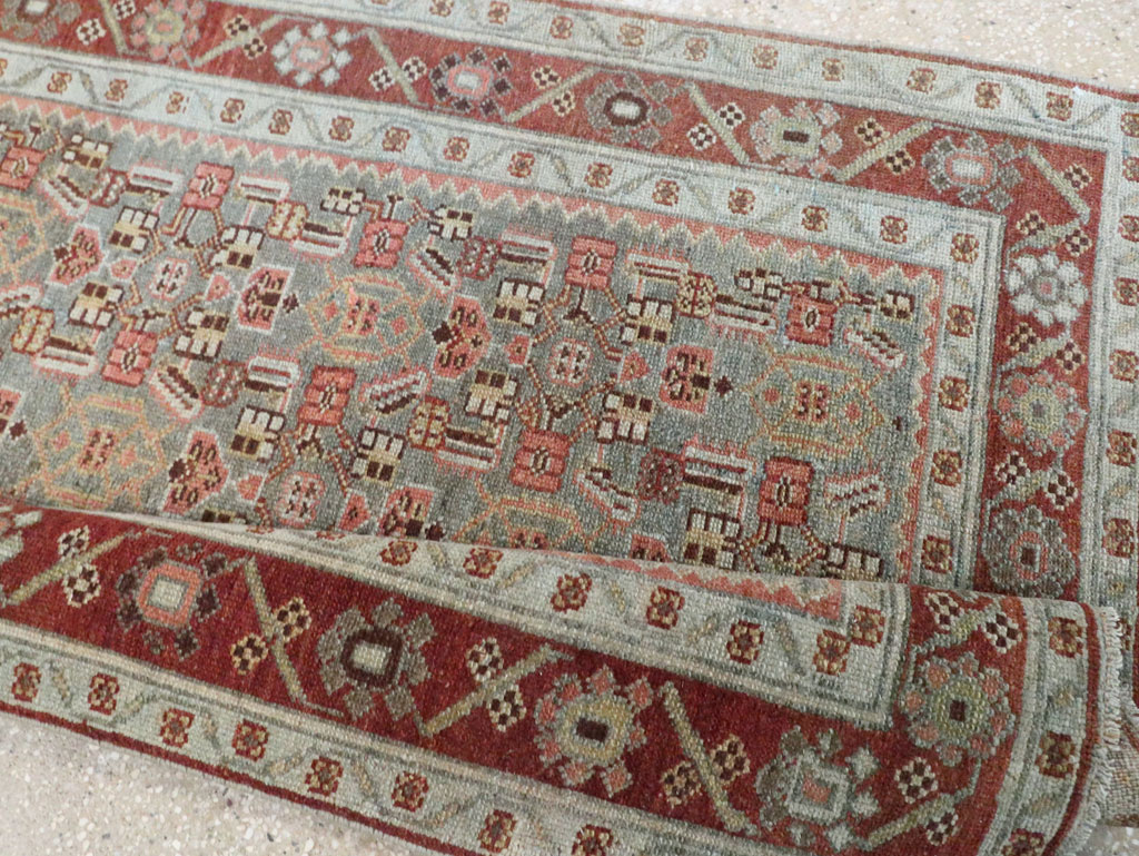 Vintage Persian Malayer Runner, No.28066 - Gsblank