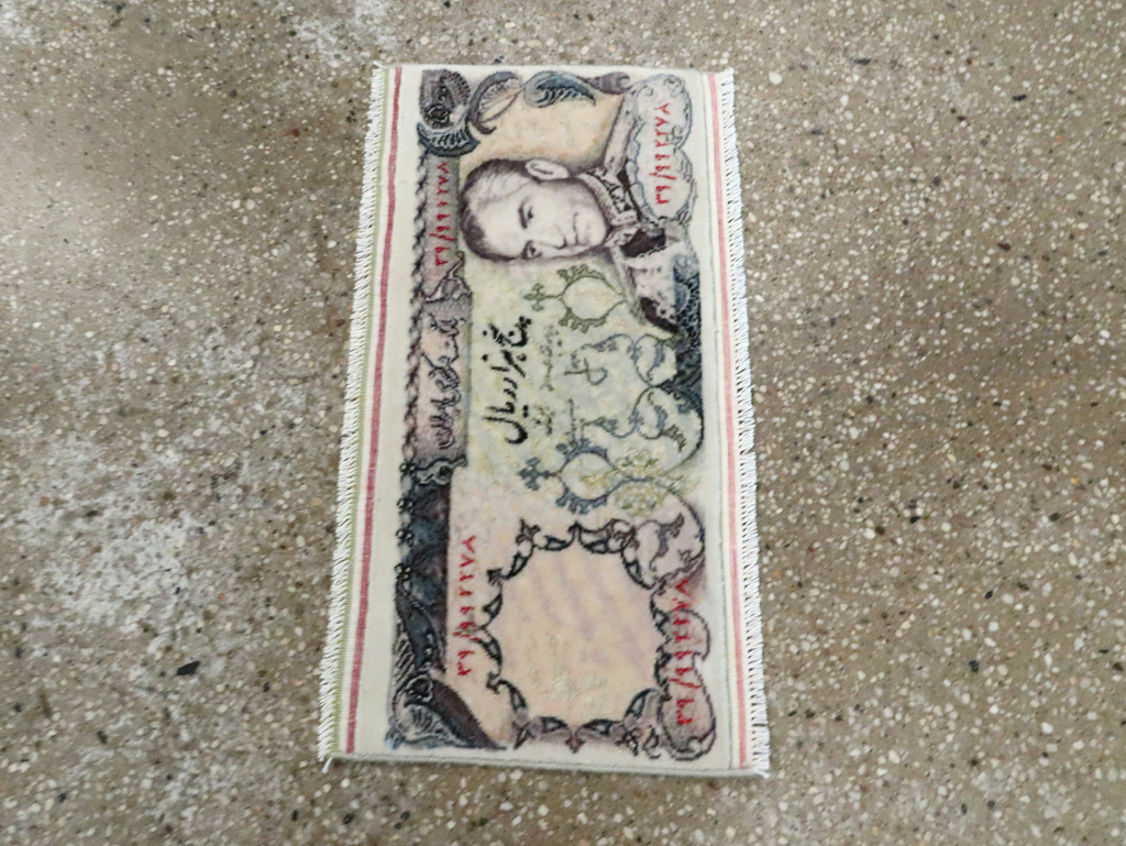 Persian Tabriz Pictorial Rug, No.28088 - Gsblank