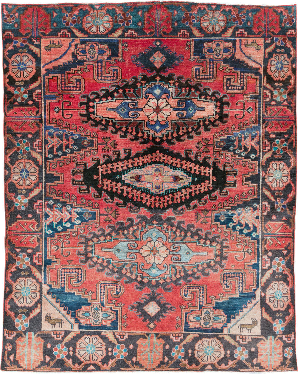 Vintage Persian Veece Rug, No.28108 - Gsblank