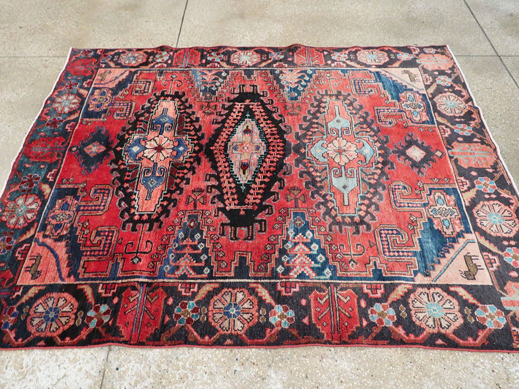 Vintage Persian Veece Rug, No.28108 - Gsblank
