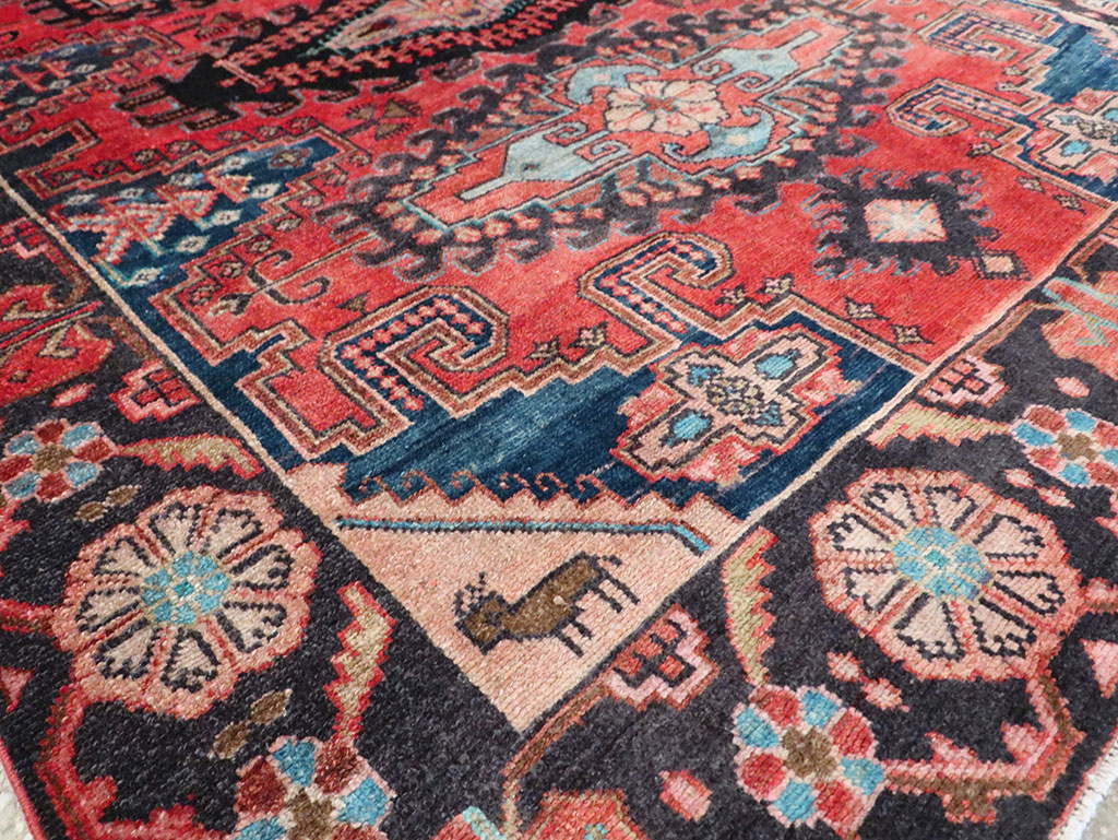 Vintage Persian Veece Rug, No.28108 - Gsblank