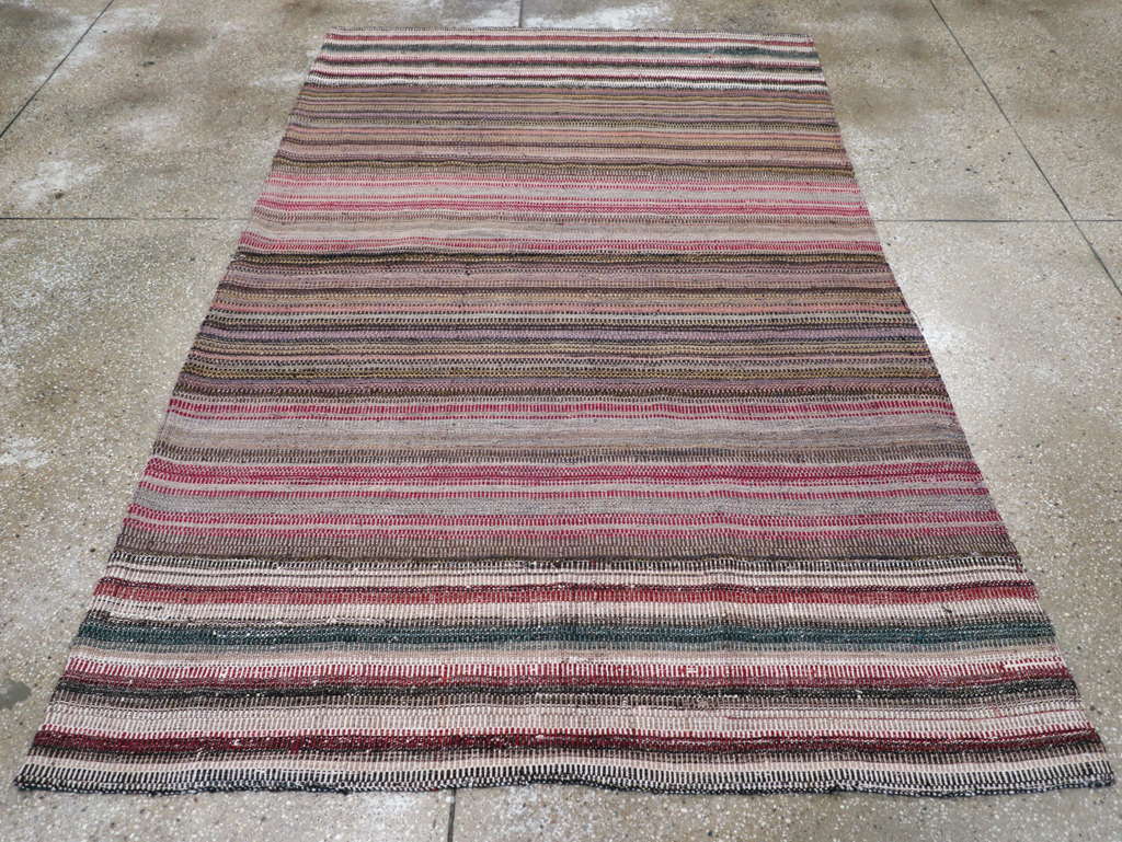 Vintage Persian Flatweave, No.28109 - Gsblank