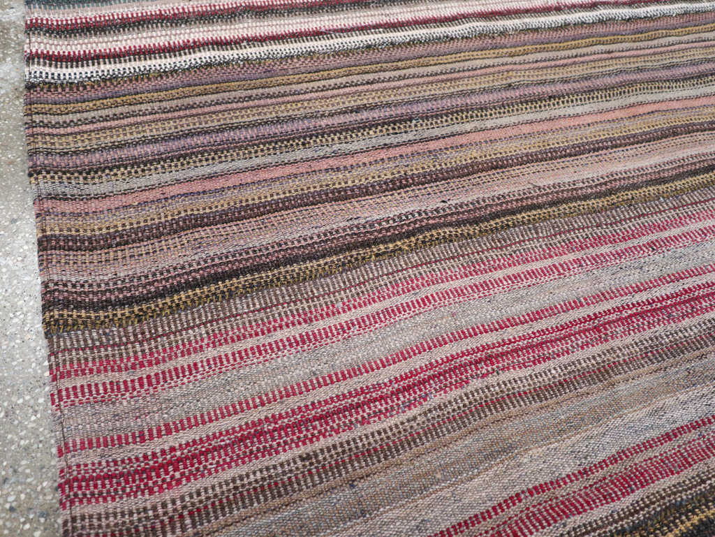 Vintage Persian Flatweave, No.28109 - Gsblank