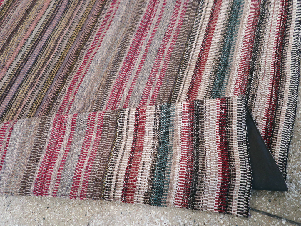 Vintage Persian Flatweave, No.28109 - Gsblank