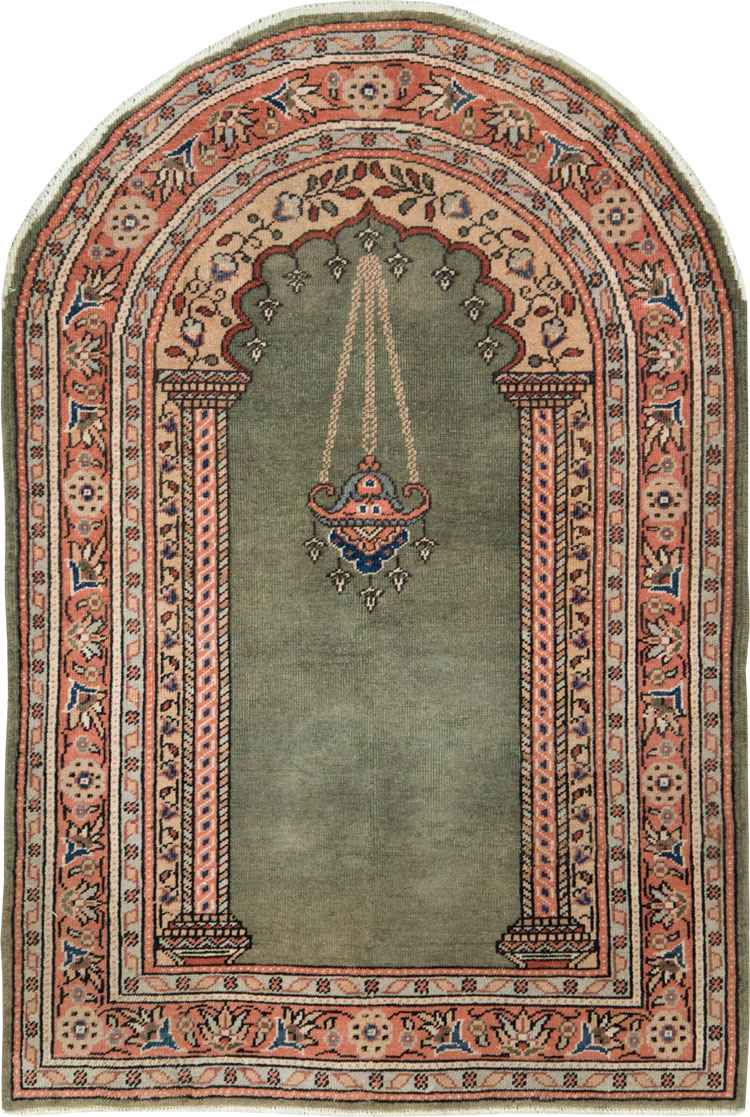 Vintage Turkish Sivas Rug, No.28116 - Gsblank