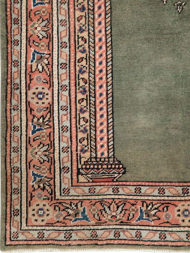 Vintage Turkish Sivas Rug, No.28116 - Gsblank