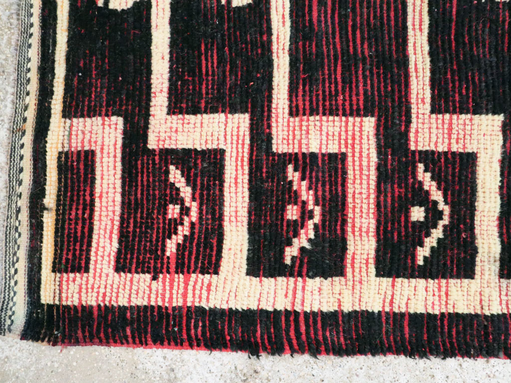 Vintage Turkish Tulu Accent Rug, No.28119 - Gsblank
