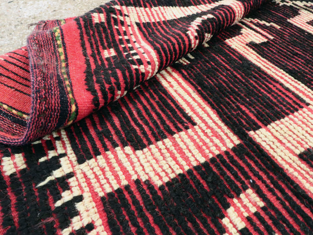 Vintage Turkish Tulu Accent Rug, No.28119 - Gsblank