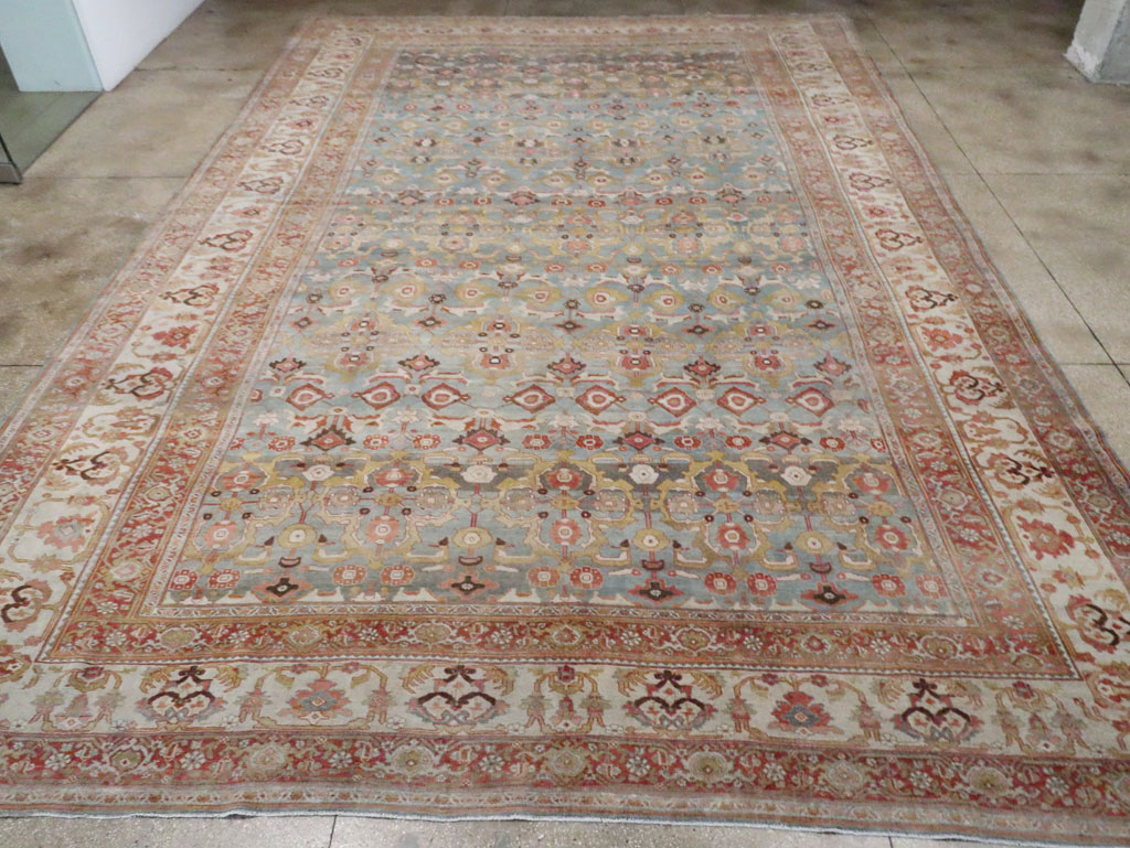 Antique Persian Bidjar Oversize Carpet, No.28121 - Gsblank