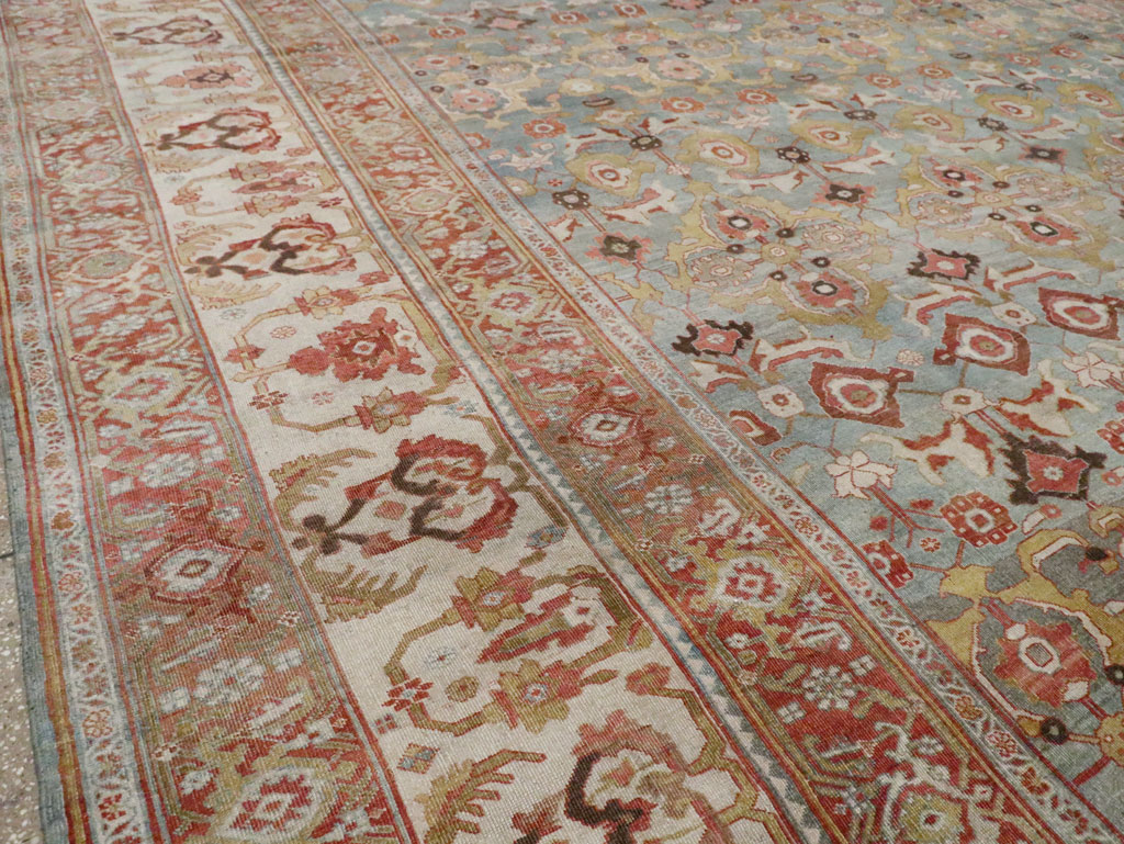 Antique Persian Bidjar Oversize Carpet, No.28121 - Gsblank