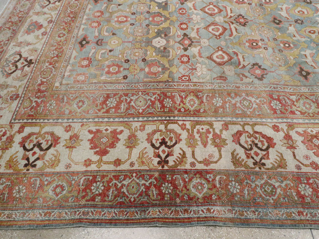 Antique Persian Bidjar Oversize Carpet, No.28121 - Gsblank
