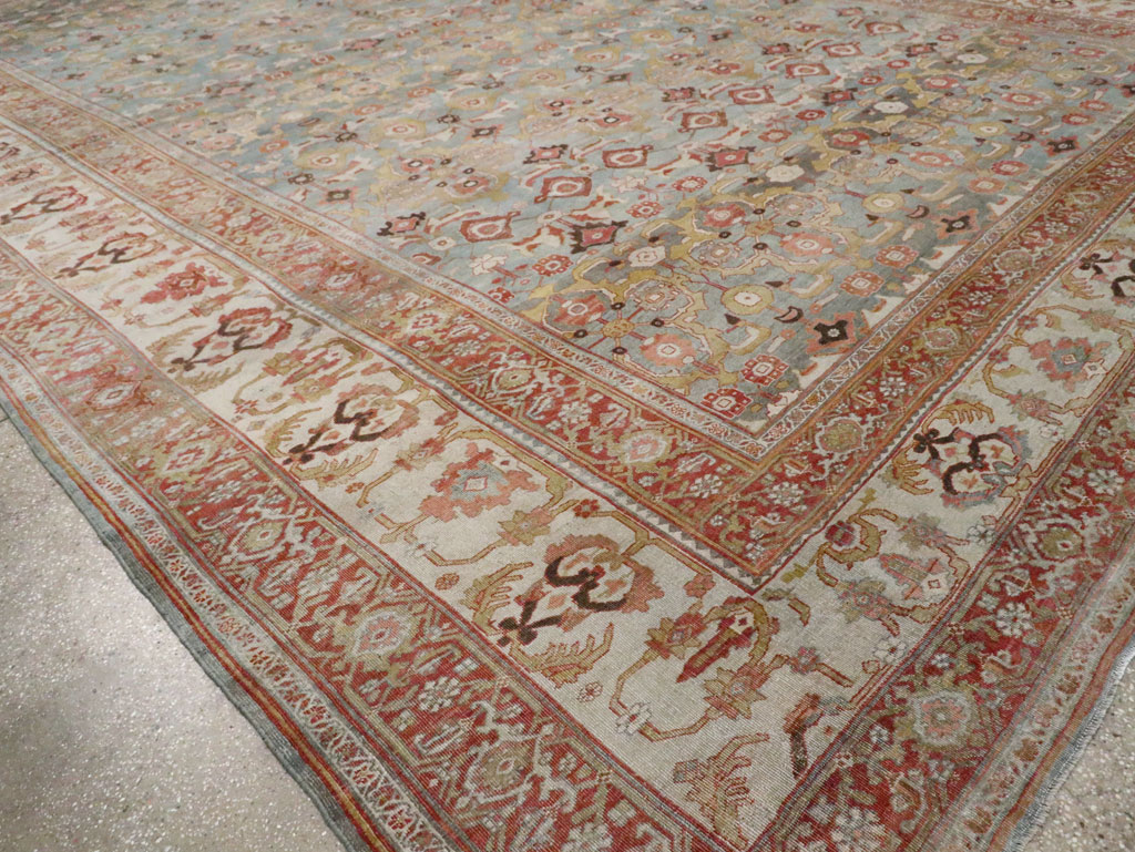 Antique Persian Bidjar Oversize Carpet, No.28121 - Gsblank
