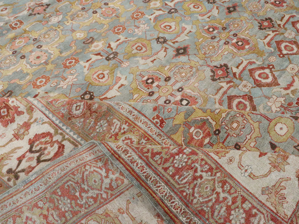 Antique Persian Bidjar Oversize Carpet, No.28121 - Gsblank