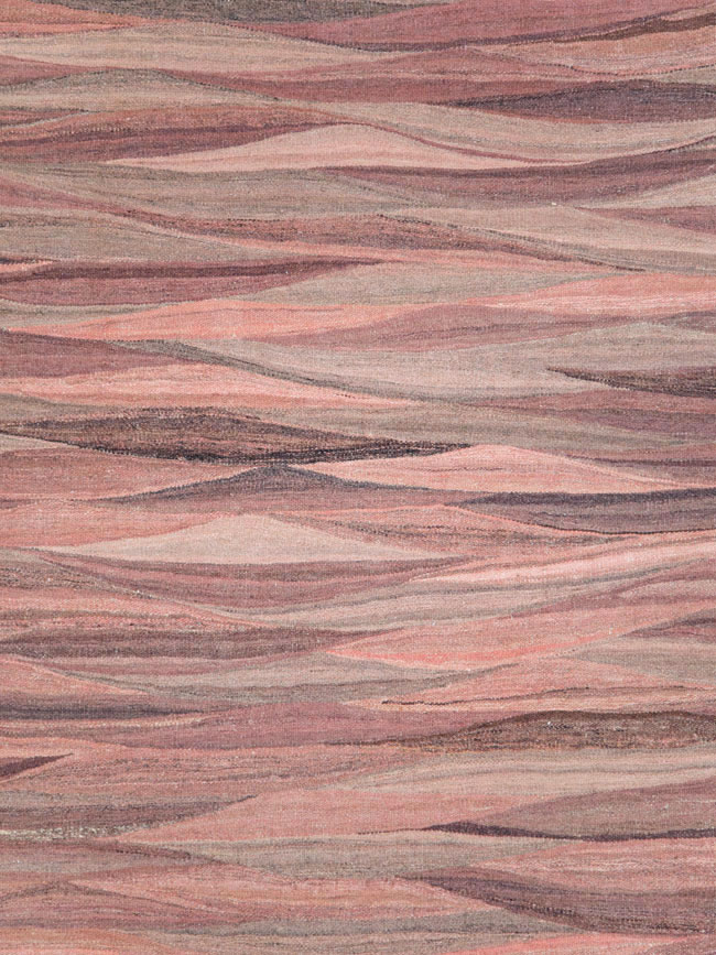 Modern Turkish Flatweave, No.28126 - Gsblank