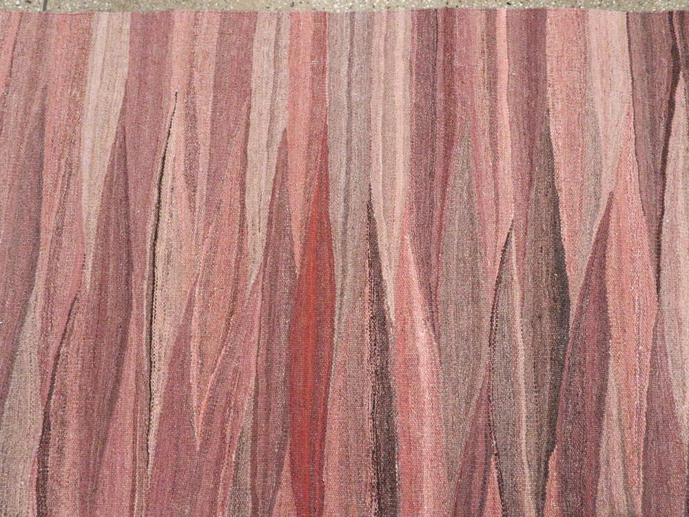 Modern Turkish Flatweave, No.28126 - Gsblank