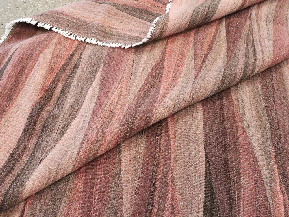 Modern Turkish Flatweave, No.28126 - Gsblank