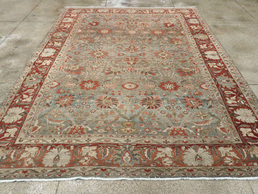 Antique Persian Sarouk Carpet, No.28132 - Gsblank