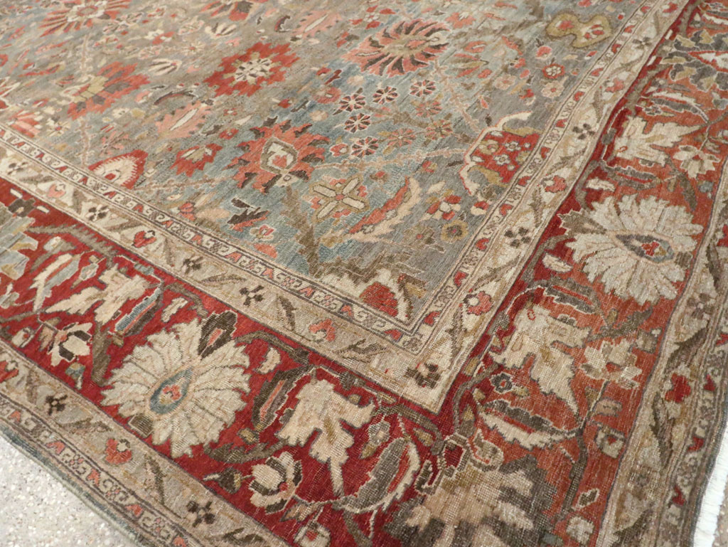 Antique Persian Sarouk Carpet, No.28132 - Gsblank