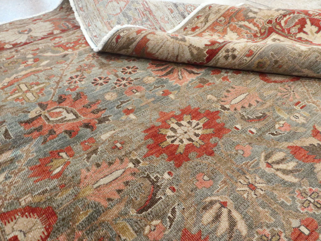 Antique Persian Sarouk Carpet, No.28132 - Gsblank