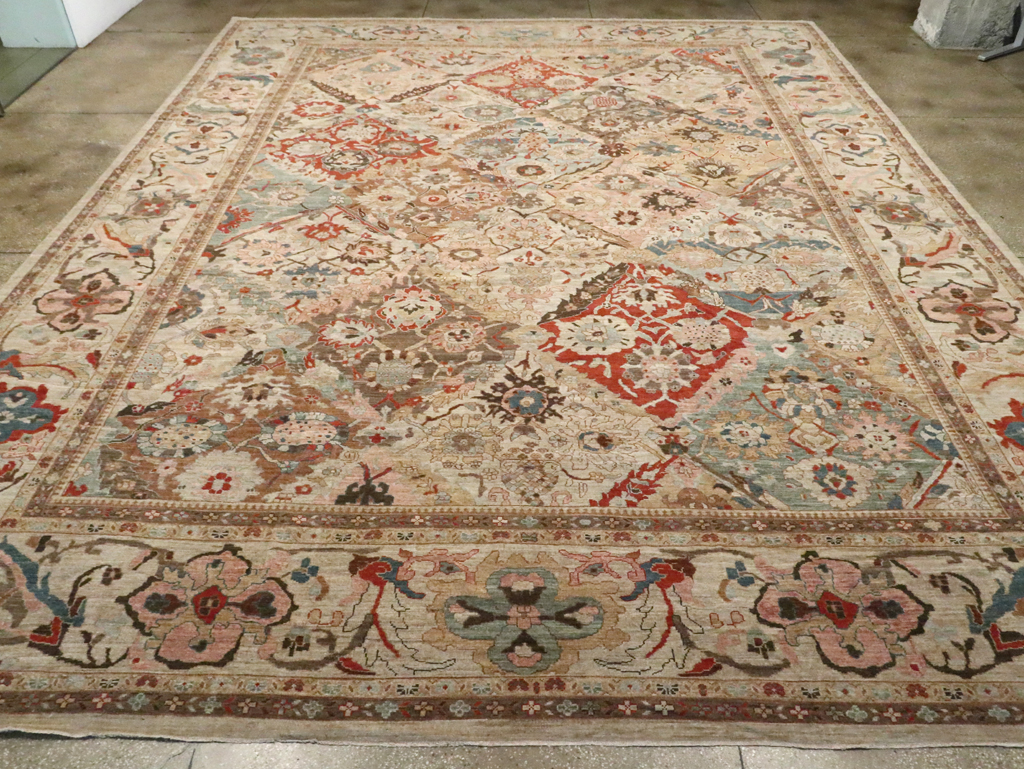 Modern Persian Sultanabad Oversize Carpet, No.28144 - Gsblank