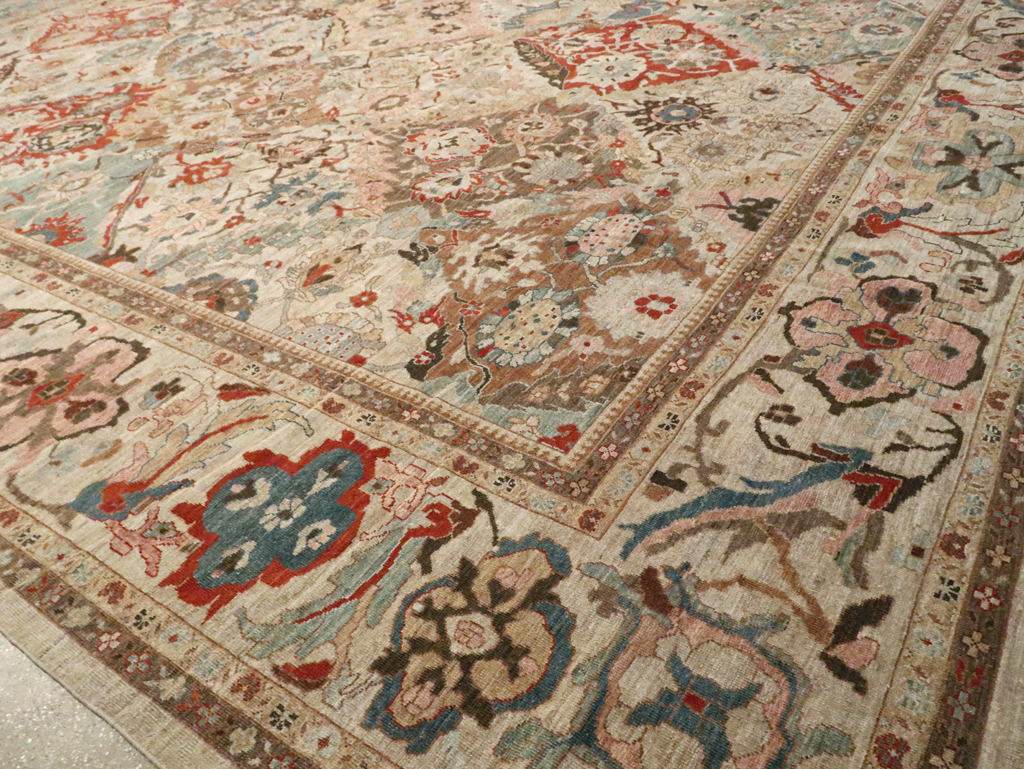 Modern Persian Sultanabad Oversize Carpet, No.28144 - Gsblank