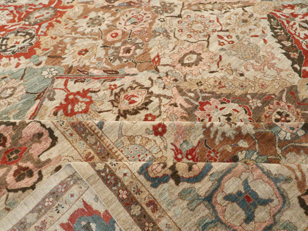 Modern Persian Sultanabad Oversize Carpet, No.28144 - Gsblank