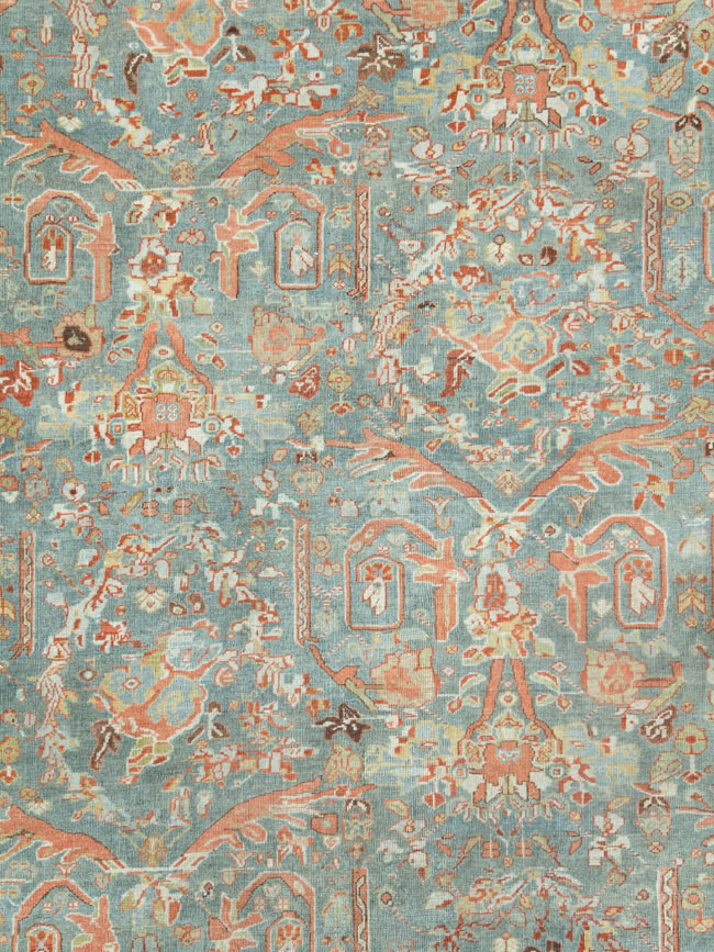 Antique Persian Mahal Oversize Carpet, No.28149 - Gsblank
