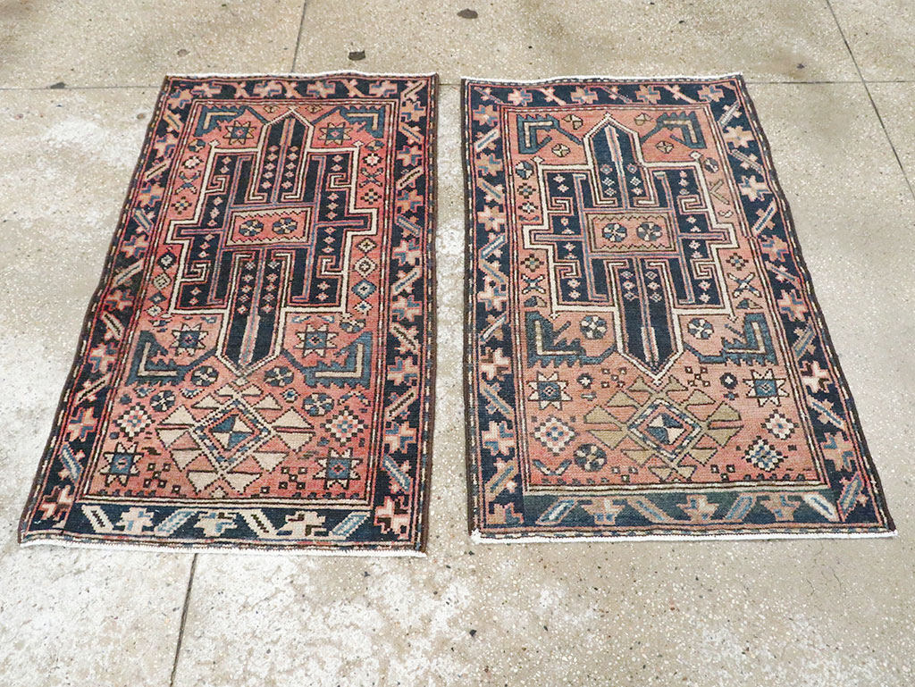 Vintage Persian Malayer Rug (Pair: 1 of 2), No.28153 - Gsblank