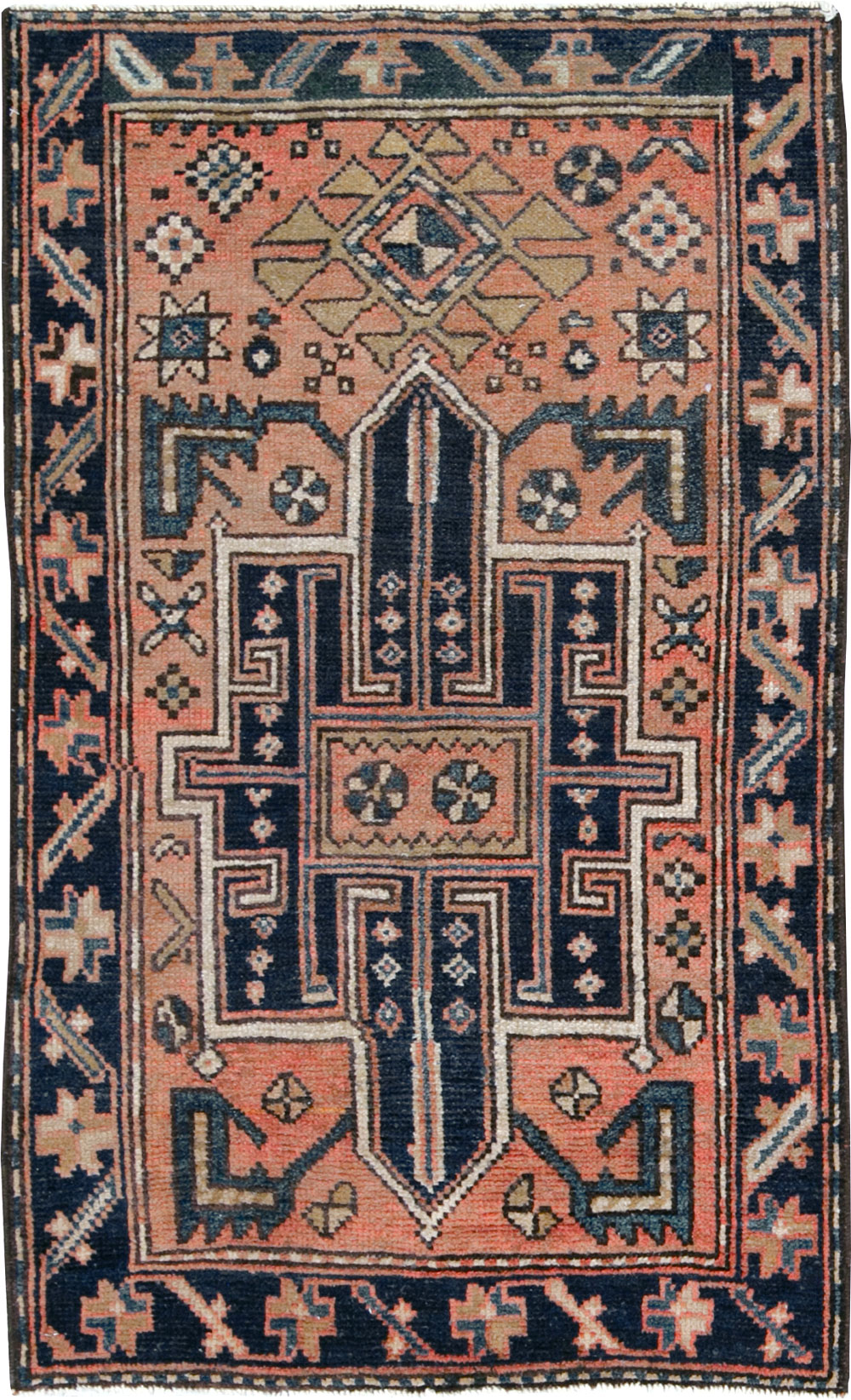 Vintage Persian Malayer Rug (Pair: 2 of 2), No.28154 - Gsblank
