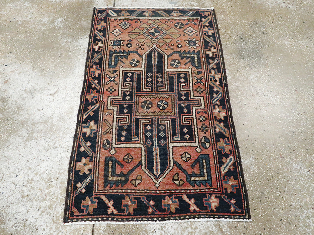 Vintage Persian Malayer Rug (Pair: 2 of 2), No.28154 - Gsblank