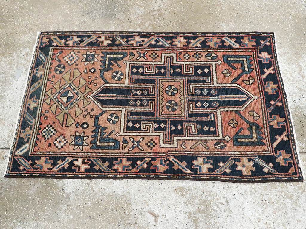 Vintage Persian Malayer Rug (Pair: 2 of 2), No.28154 - Gsblank
