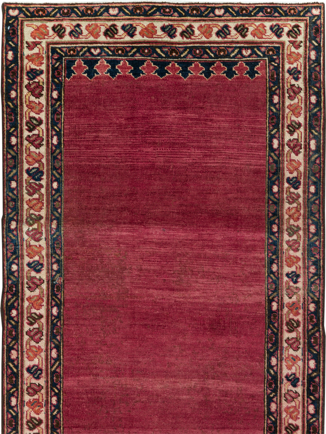 Vintage Persian Mahal Long Runner, No.28162 - Gsblank