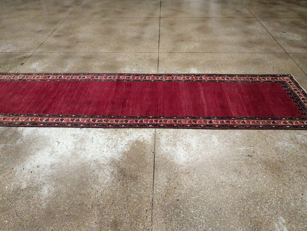 Vintage Persian Mahal Long Runner, No.28162 - Gsblank