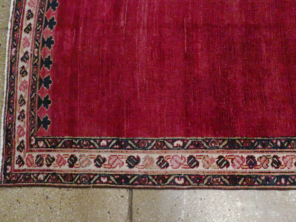 Vintage Persian Mahal Long Runner, No.28162 - Gsblank