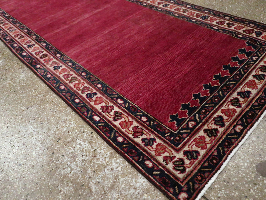 Vintage Persian Mahal Long Runner, No.28162 - Gsblank