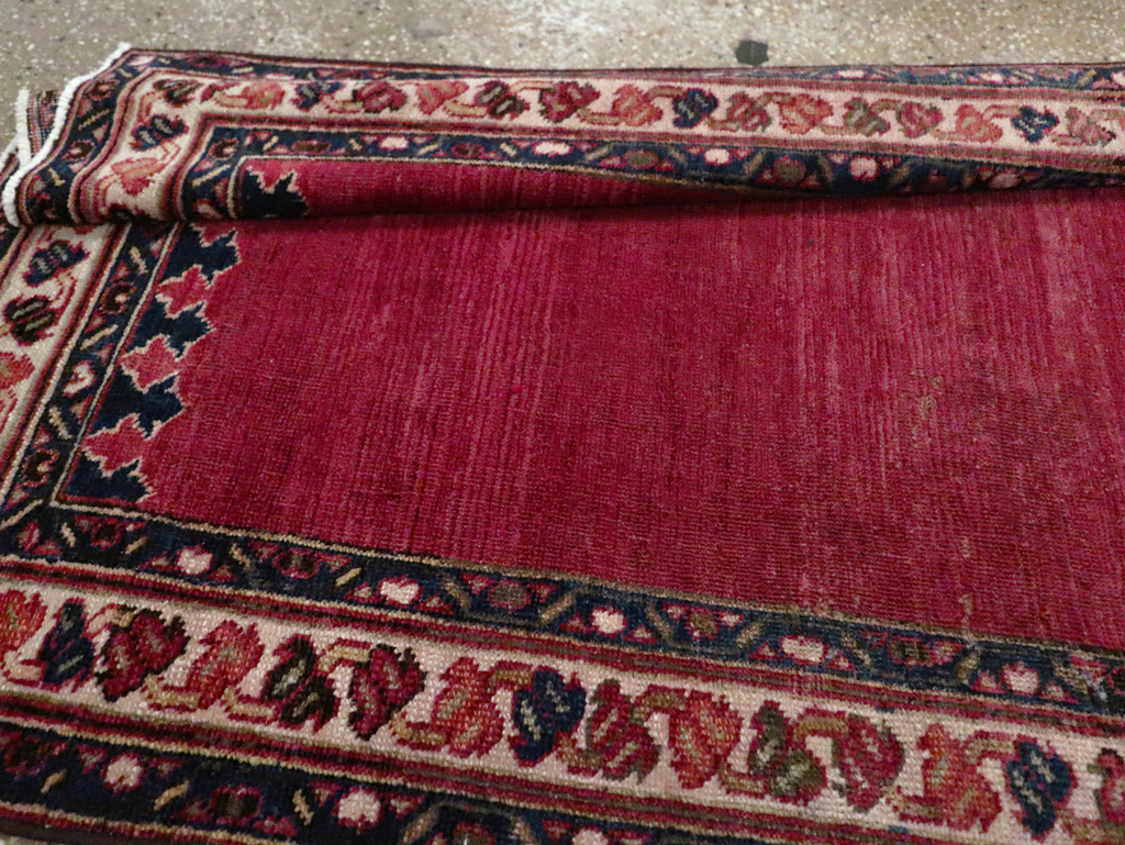 Vintage Persian Mahal Long Runner, No.28162 - Gsblank