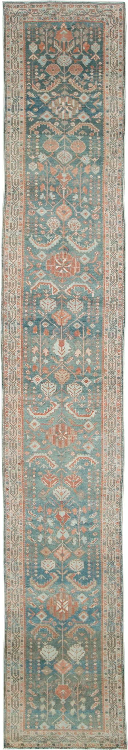Vintage Persian Malayer Long Runner, No.28171 - Gsblank