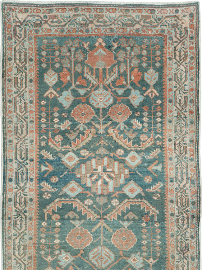 Vintage Persian Malayer Long Runner, No.28171 - Gsblank