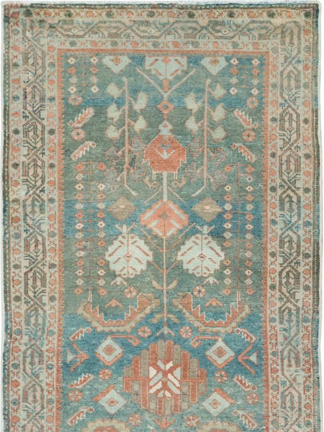 Vintage Persian Malayer Long Runner, No.28171 - Gsblank