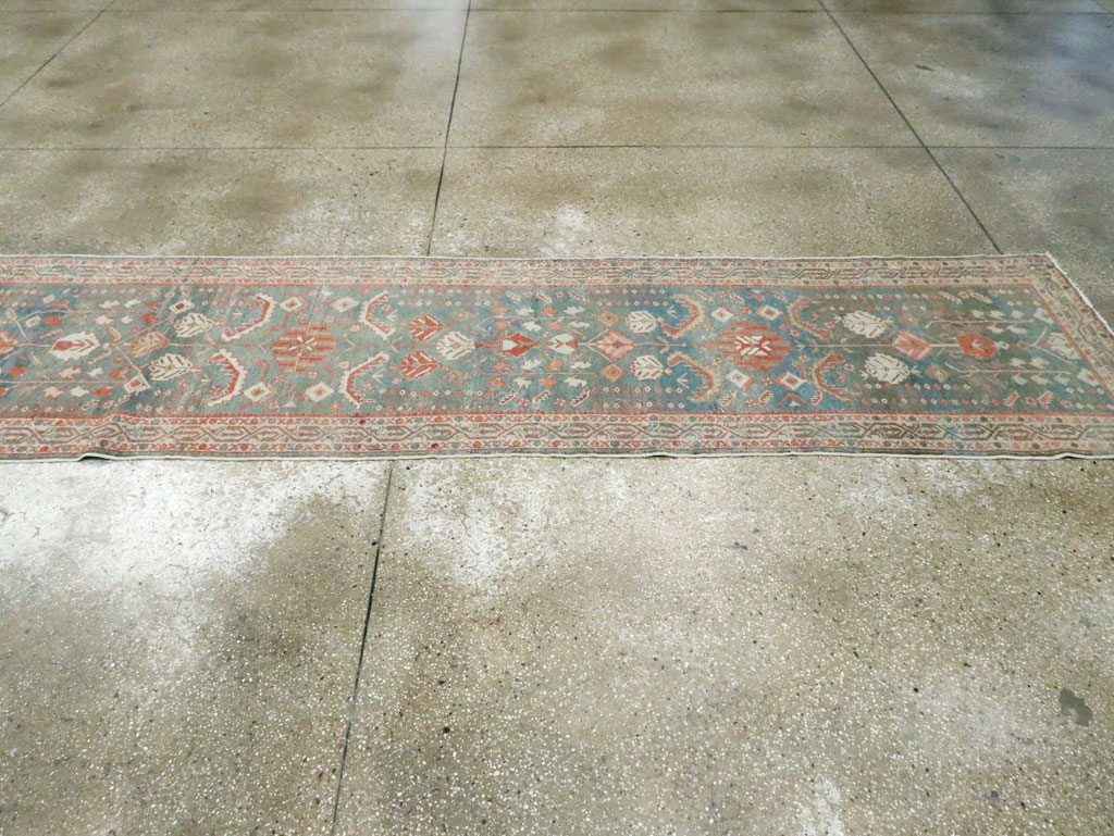 Vintage Persian Malayer Long Runner, No.28171 - Gsblank