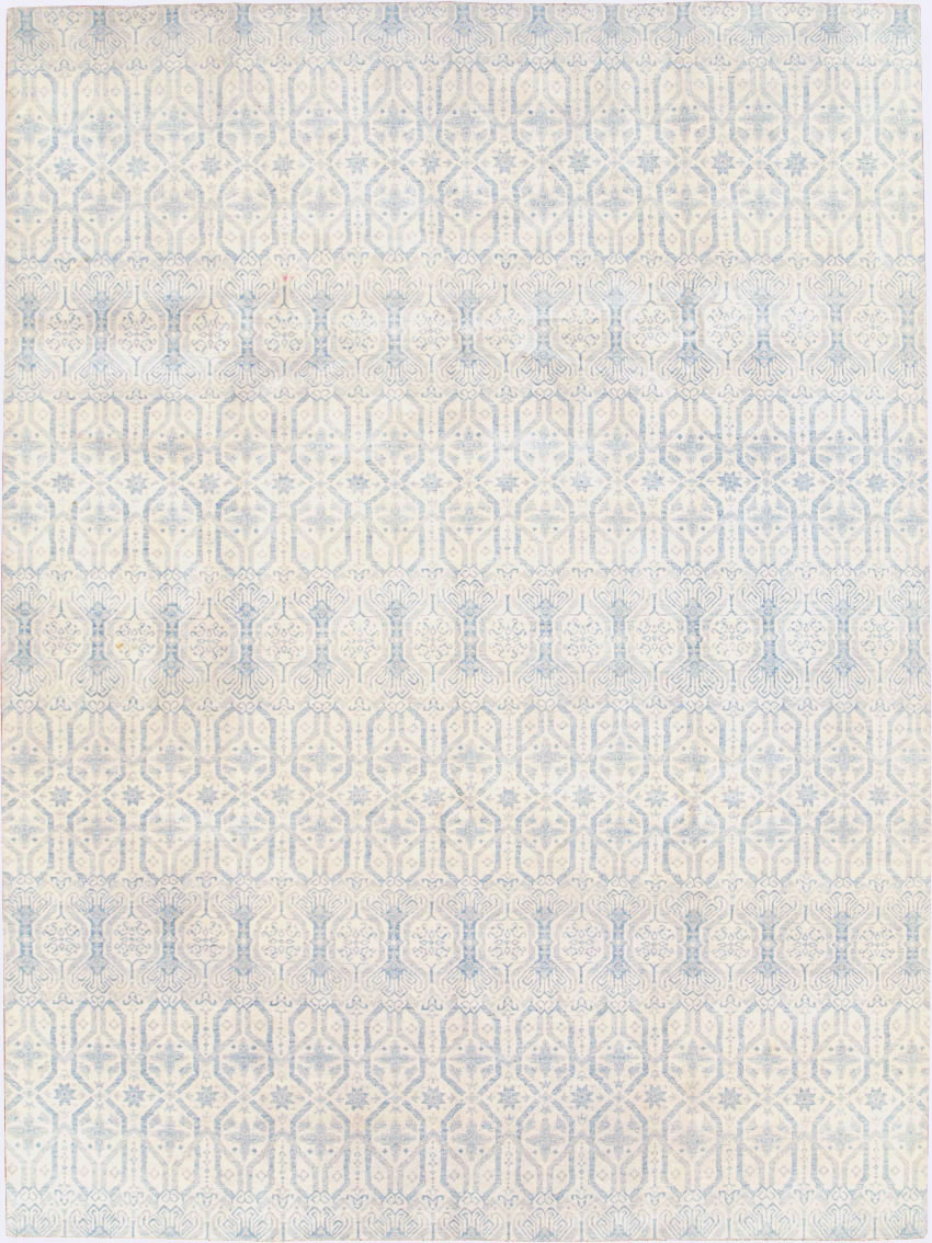 Spanish Cuenca Inspired Contemporary Turkish Room Size Carpet, No.28175 - Gsblank