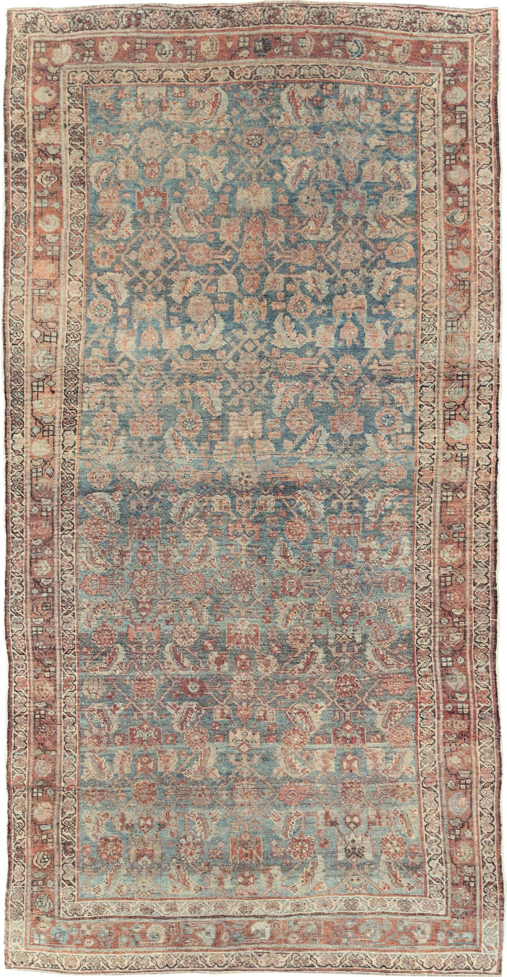Antique Persian Bidjar Gallery Rug, No.28176 - Gsblank