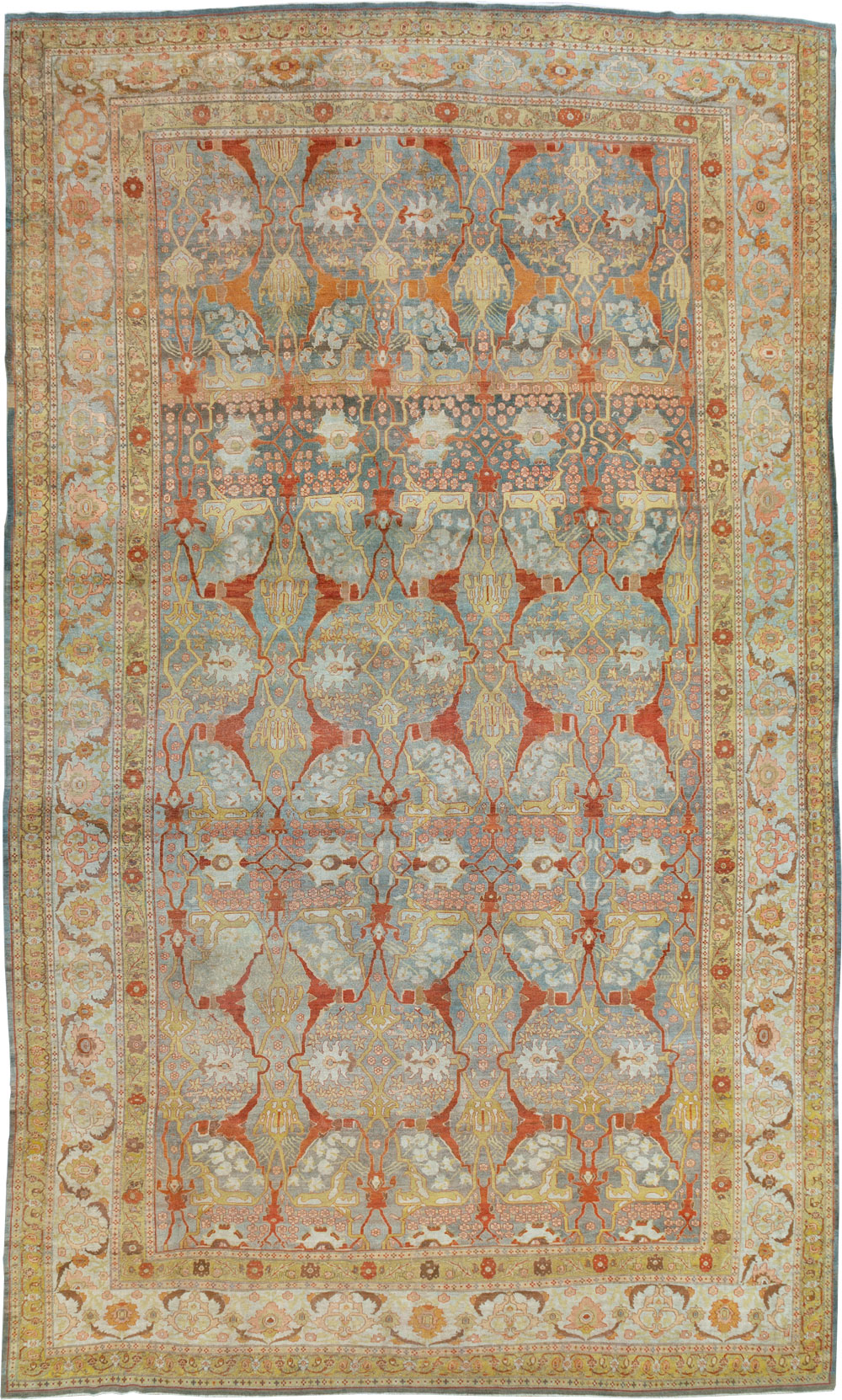 Antique Persian Bidjar Carpet, No.28177 - Gsblank